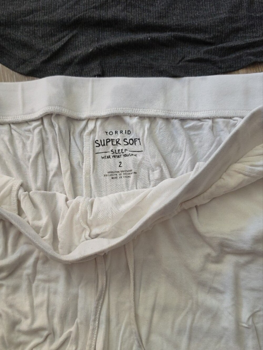 Sleep Set/bundle Black Henley Tank Top - Picture 5 of 8
